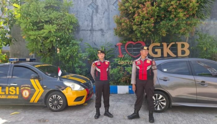 Sat Samapta Polres Lamongan Gelar Patroli 3P Antisipasi Kriminalitas Jalanan
