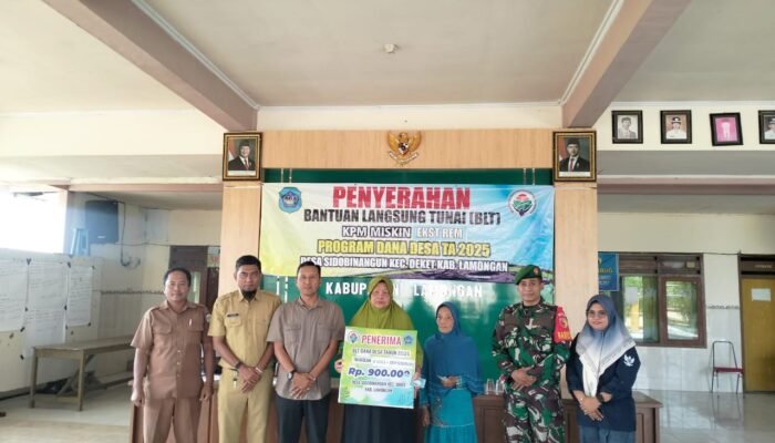 Babinsa Deket Kawal Penyaluran BLT DD Di Sidobinangun, Wujud Kepedulian TNI Untuk Rakyat