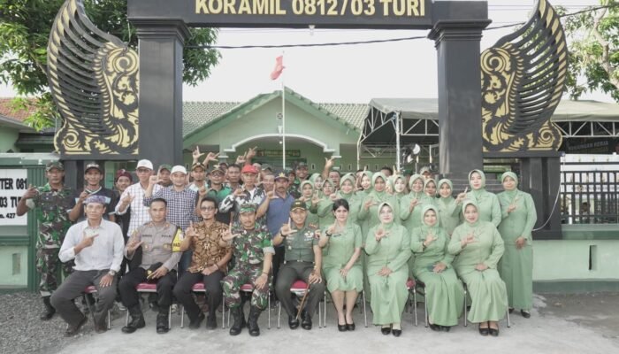‎Dandim Lamongan Lakukan Kunjungan Kerja Perdana, Bangun Kedekatan Dan Semangat Pengabdian