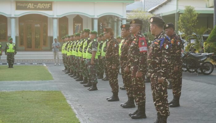Kodim Lamongan Gelar Apel Kesiapsiagaan Dan Patroli Sinergis Demi Lamongan Kondusif