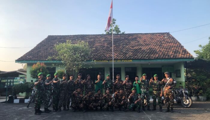 Koramil Pucuk Dan Banser Gelar Apel Kesiapsiagaan Dan Patroli Jogo Wilayah