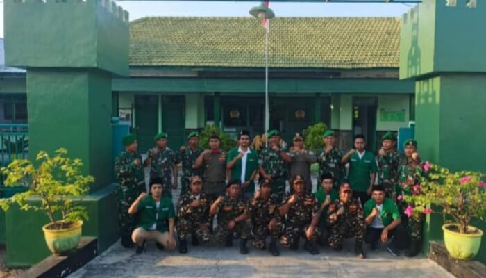 Sinergi TNI Dan Banser Gelar Apel Kesiapsiagaan Dan Patroli Wilayah ‎