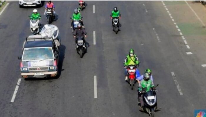 Aksi Damai di Jalanan Ibu Kota Pengemudi Ojol Tuntut Keadilan Transportasi