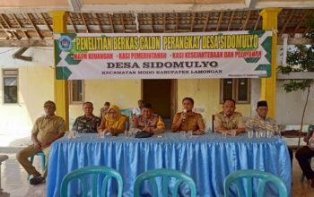Muspika Kawal Seleksi Calon Perangkat Desa Sidomulyo, Wujud Komitmen Untuk Pelayanan Desa yang Lebih Baik