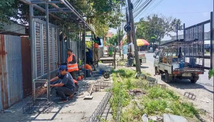 ‎Dishub Lamongan Genjot Pembangunan 39 Halte Trans Jatim Koridor VII, Fokus Di Kawasan Pantura