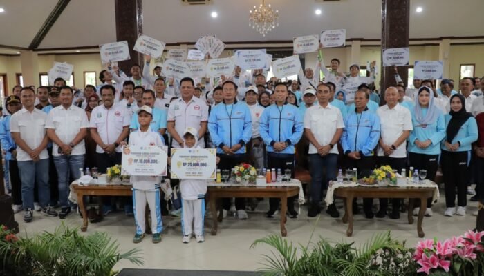 Haornas Ke-42 Dan Pengukuhan PBVSI Lamongan Semangat Baru Untuk Prestasi Dan Persatuan