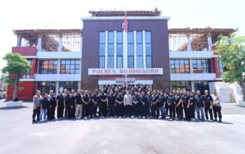 kapolres Bojonegoro Jalin Silaturahmi Kamtibmas dengan BKP
