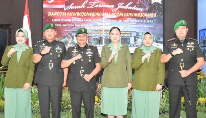 Jabatan Komandan Kodim 0813 Bojonegoro Resmi Berganti