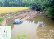 Pembangunan Tebing Bronjong di Sungai Pohwates Bojonegoro Seperti Proyek Hantu