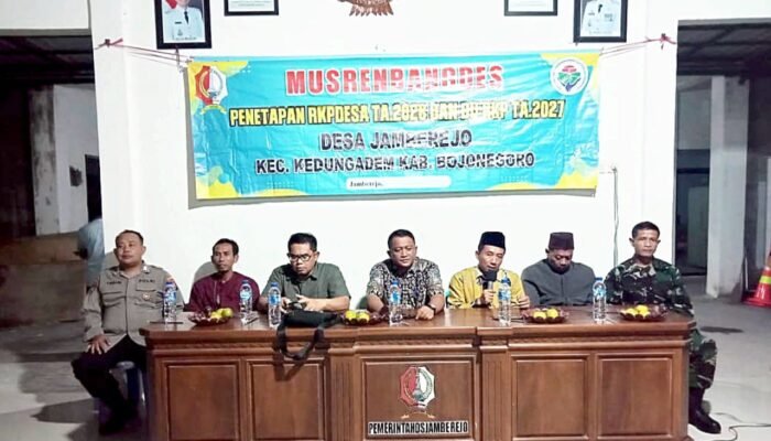 Kades Jamberejo Tegas: Tak Ada Dusun yang Ditingal, Semua Dapat Pembangunan