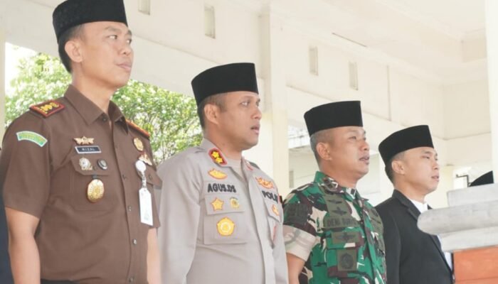 Dandim Lamongan Hadiri Apel HSN 2025, Santri Dan TNI Bersatu Menjaga Ibu Pertiwi