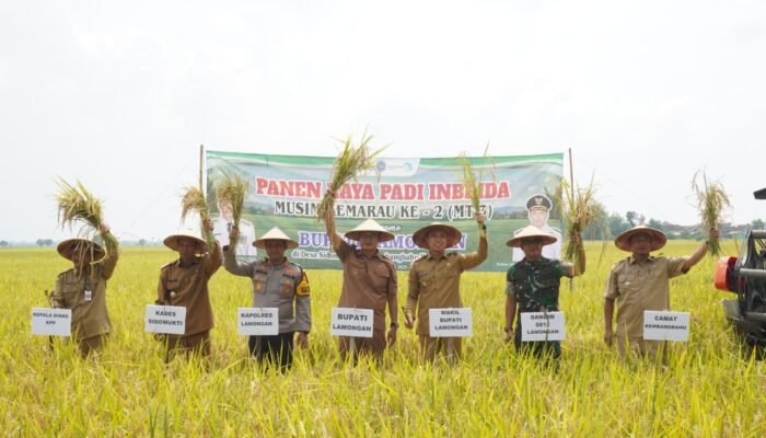 ‎Dandim 0812 Dan Forkopimda Lamongan Teguhkan Komitmen Ketahanan Pangan