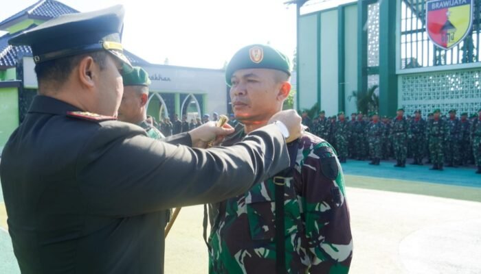 Periode 1 Oktober 2025,73 Prajurit Kodim Bojonegoro Naik Pangkat