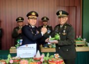 Kapolres Bojonegoro Hadiri Upacara HUT Ke -80 TNI, Tekankan Pentingnya Sinergitas TNI Polri