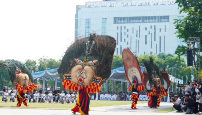 Dari Tari Sufi Hinga Ranpak Oklik, HJB Ke -348 Bojonegoro Pecahkan Rekor