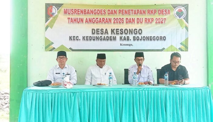 Musrenbangdes Kesongo, Bahas TMMD dan Rumah Layak Huni