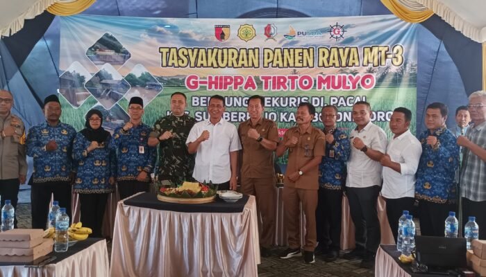 Tasyakuran Panen Raya MT3,GHIPPA Tirto Mulyo di Hadiri Bupati Bojonegoro