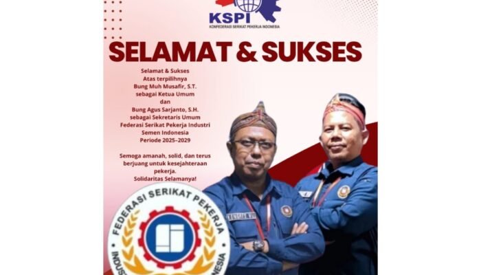KSPI Sambut Kepemimpinan Baru FSP ISSI, Muh Musafir Jadi Ketua Umum 2025–2029