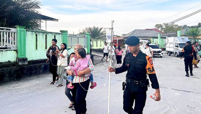 Respon Kilat Polri: Dua Posko Darurat Berdiri di Tarakan Usai Gempa Susulan