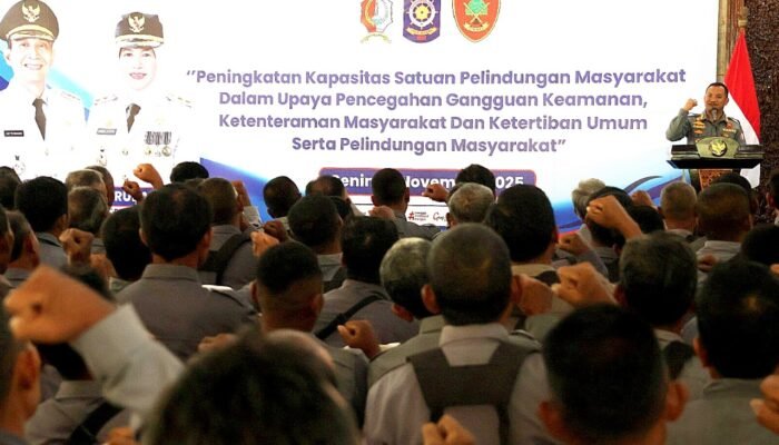 Satpol PP Gaspol Pelatihan Linmas Bojonegoro