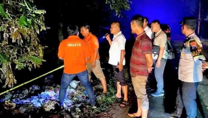 ‎Mayat Perempuan Terbakar Gegerkan Warga Lamongan,Polisi Telusuri Dugaan Pembunuhan Sadis