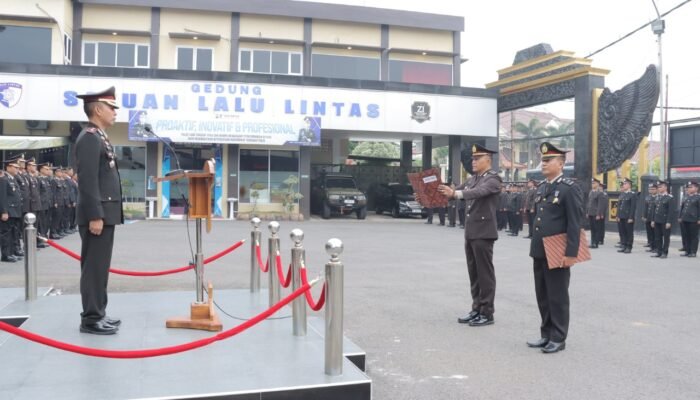 ‎Semangat Kepahlawanan Kobarkan Jiwa Nasionalisme,Polres Lamongan Gelar Upacara Hari Pahlawan 2025