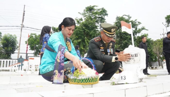 Dandim Lamongan Hadiri Ziarah Nasional Peringatan Hari Pahlawan Di TMP Kusuma Negara