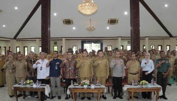 ‎Wakapolres Lamongan Hadiri High Level Meeting Pengendalian Inflasi Jelang Natal Dan Tahun Baru 2026