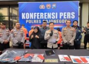 Polres Bojonegoro Tangkap Empat Tersangka Aksi Curanmor