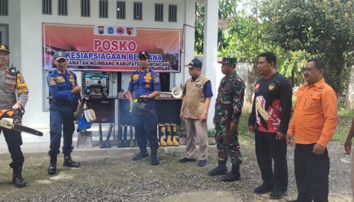 ‎Tiga Pilar Ngimbang Perkuat Soliditas Hadapi Ancaman Bencana Di Musim Pancaroba