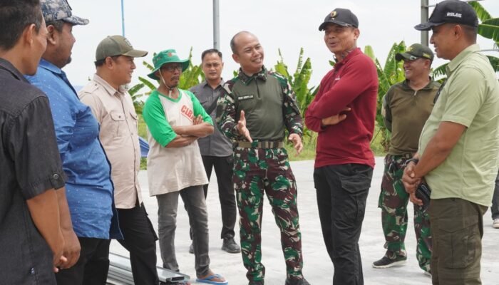 Dandim Lamongan Dampingi Kasdam V/Brawijaya Tinjau Kesiapan KDKMP,Dorong Percepatan Ekonomi Kerakyatan