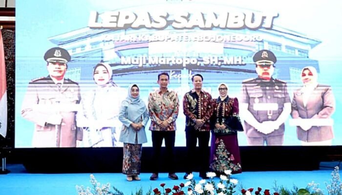 Bupati Bojonegoro Puji Muji Martopo, Tegaskan Kolaborasi Lanjut dengan Kejari Baru