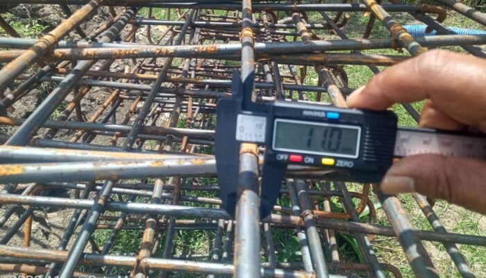 Proyek TPT di Desa Pejambon Kecamatan Sumberrejo Diduga Tak Sesuai Spesifikasi
