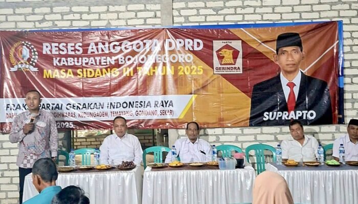 Ratusan Warga Hadiri Reses DPRD Bojonegoro Suprapto, Banyak Usulan Mengalir