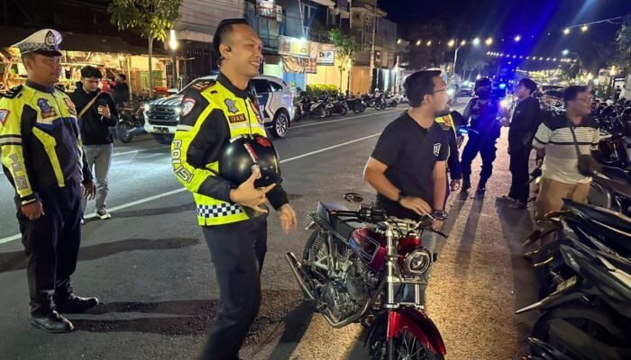 Aksi Nekat di Jalan Ahmad Yani Nganjuk Berakhir di Kantor Polisi