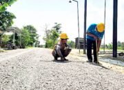 Warga Sumringah, Jalan Poros Desa Mulyoagung Bojonegoro Kini Mulai Dibeton