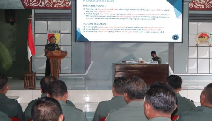Kodim Lamongan Terima Kunjungan Tim Wasgiat Apkowil