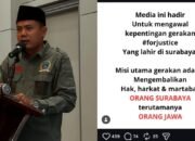 Gegera Video Provokatif di Instagram, AMI Warning: Jangan Adu Domba Surabaya