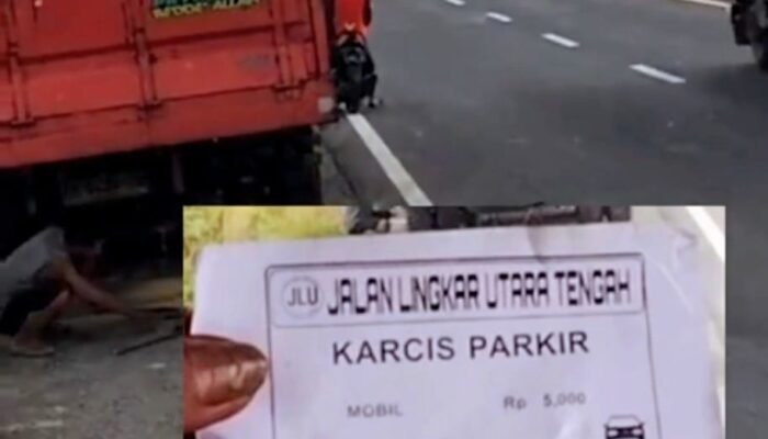 JLU Lamongan Kian Semrawut, Adanya Parkir Liar, Sopir Tertekan, Aparat Dinilai Hanya Duduk Manis