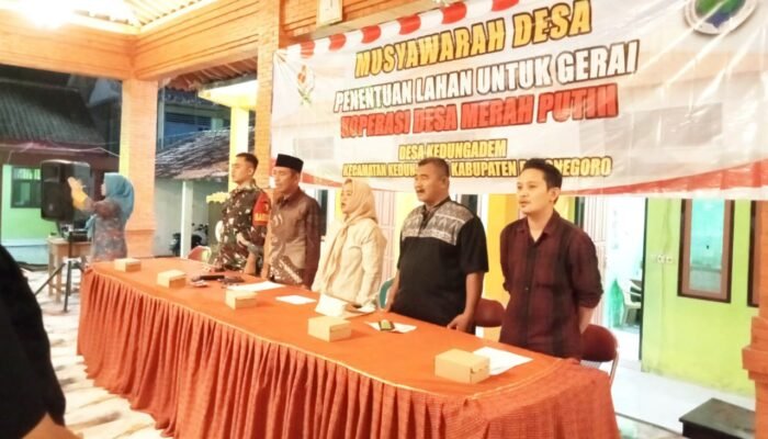 Instruksi Presiden: Desa Wajib Sediakan Lahan KDMP, Kedungadem Bojonegoro Ambil Keputusan Berani