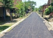 BKKD Bojonegoro Gaspol, RT 16 Kedewan Bojonegoro Kini Punya Jalan Aspal Baru