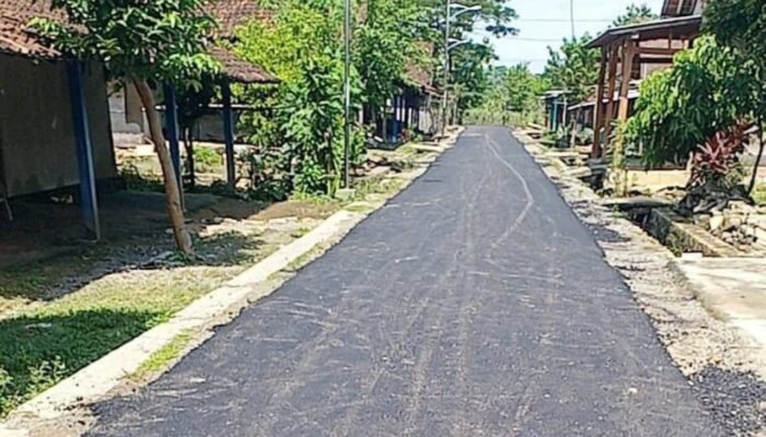 BKKD Bojonegoro Gaspol, RT 16 Kedewan Bojonegoro Kini Punya Jalan Aspal Baru