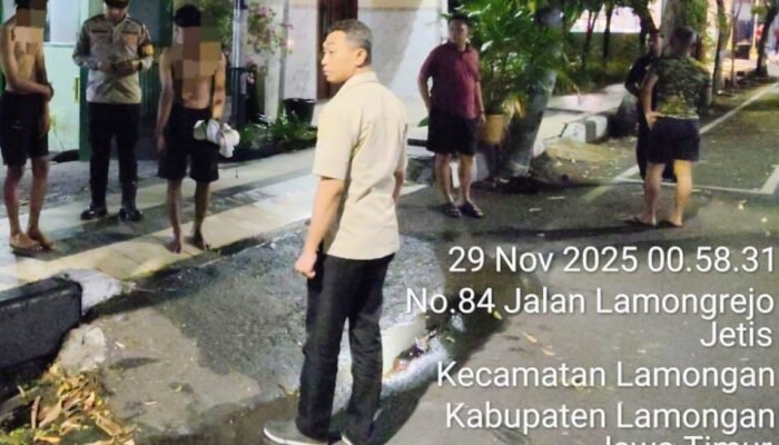 ‎Pamapta Sapu Bersih Aksi Pemuda Resahkan Lamongrejo