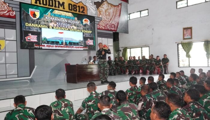 Dandim Lamongan Tegaskan Pengawalan 474 Titik KDKMP