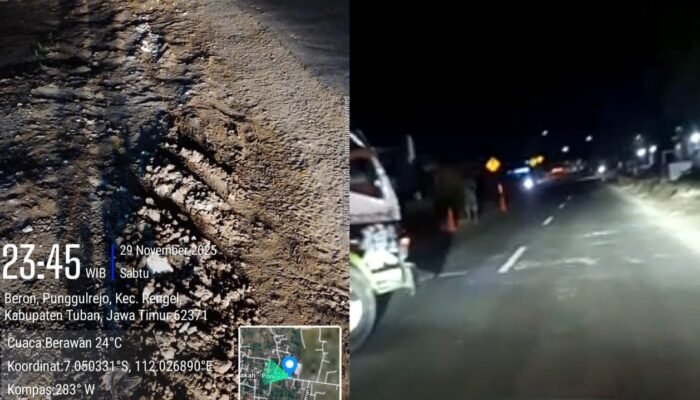 Warga Resah, Proyek Gelap di Jalan Raya Rengel Tuban Diduga Bermodus Jarah Kabel