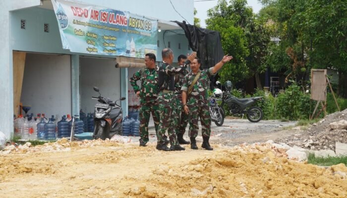 Dandim Lamongan Tinjau Progres Koperasi Merah Putih