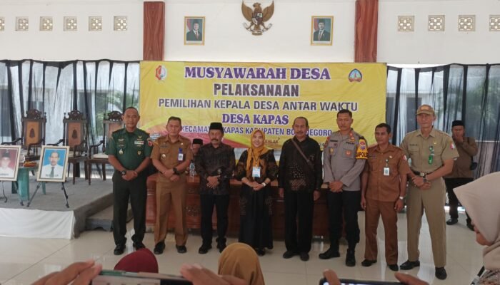 Pemilihan PAW Kepala Desa Kapas Berjalan Lancar, Aman dan Damai
