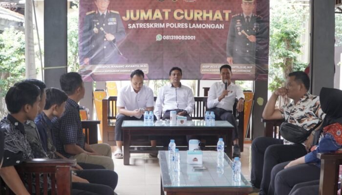 ‎Jumat Curhat Satreskrim, Tangkal Kejahatan Siber Lewat Literasi Digital