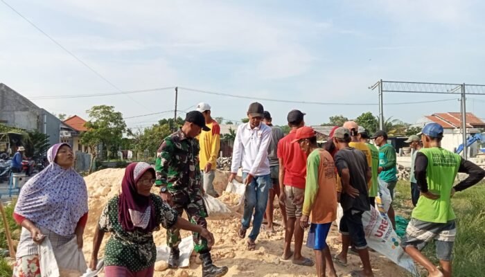 Gotong Royong Bangun Lahan KDKMP Di Porodeso
