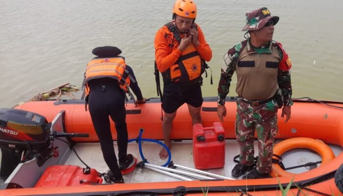 Hari ke-2 Pencarian, Santri Asal Surabaya Hilang di Waduk Penguripan Lamongan